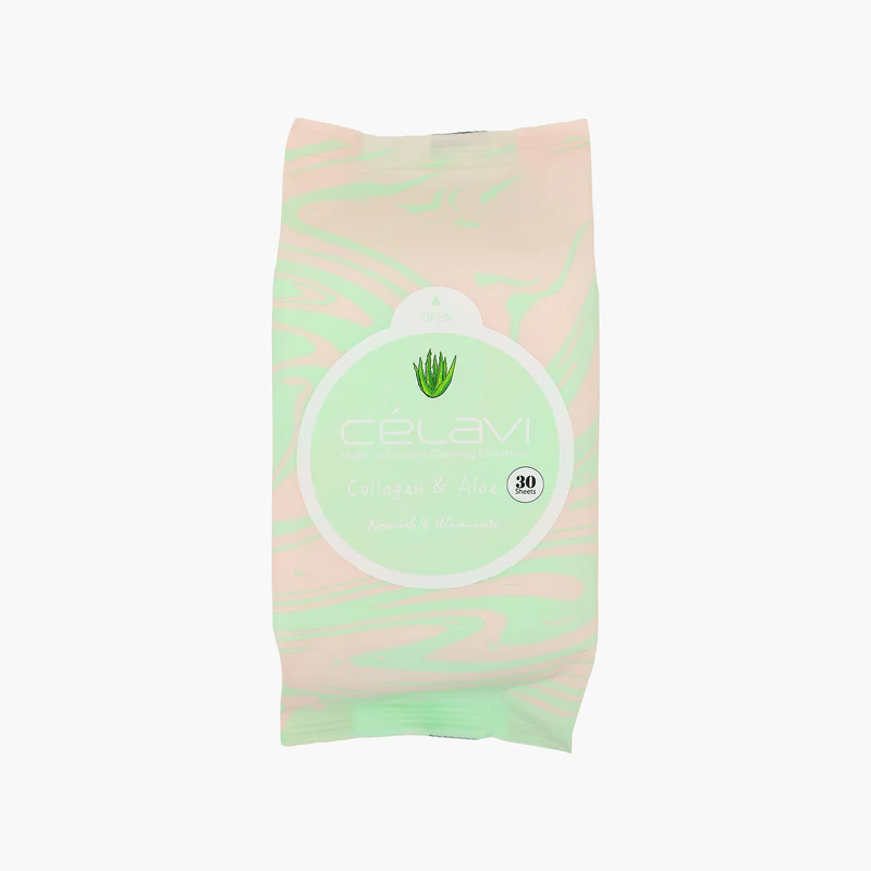 Celavi- Make up Remover Cleansing Towelettes (6pcs)