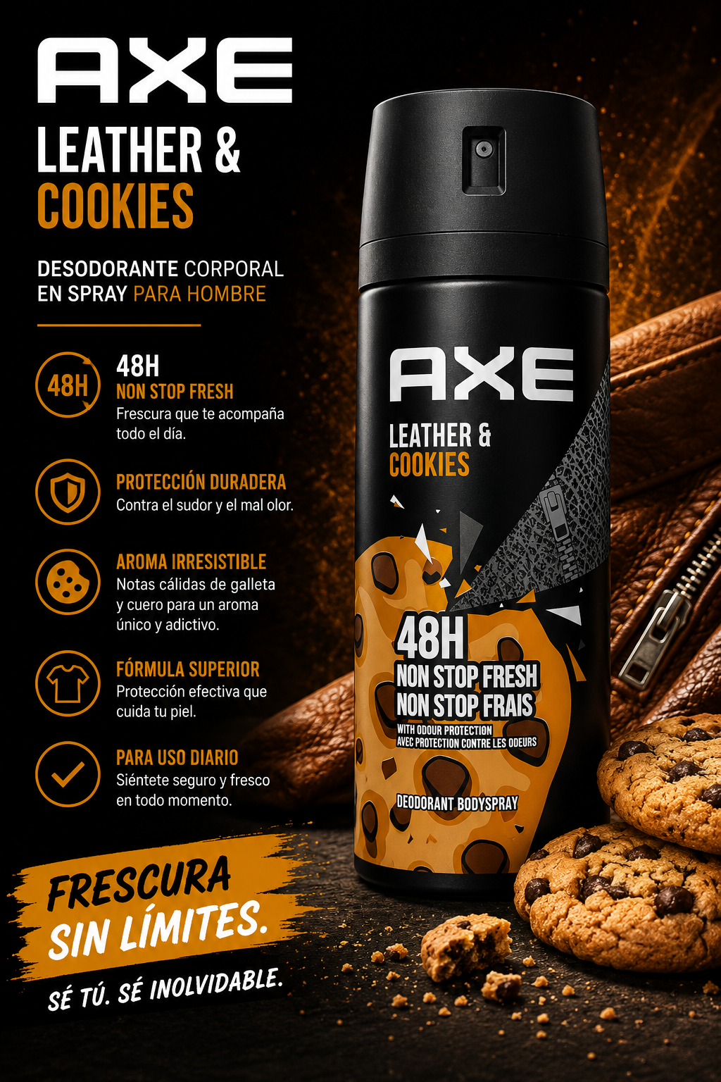 AXE- DEODORANT BODY SPRAY 150ML (1pc)