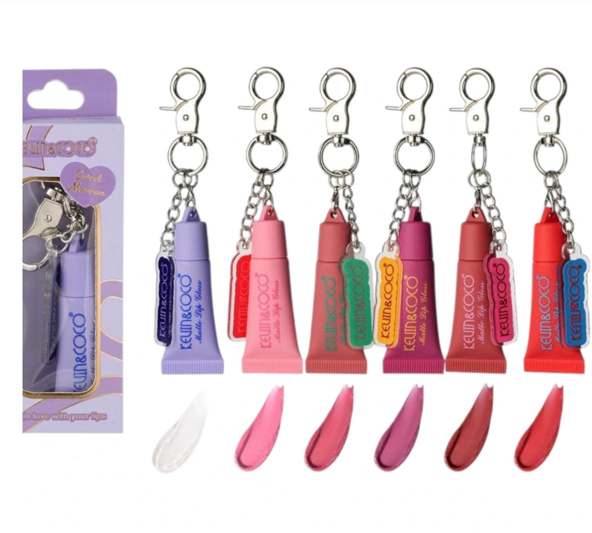 Kevin & Coco Matte Lip Gloss (Display 24pcs)
