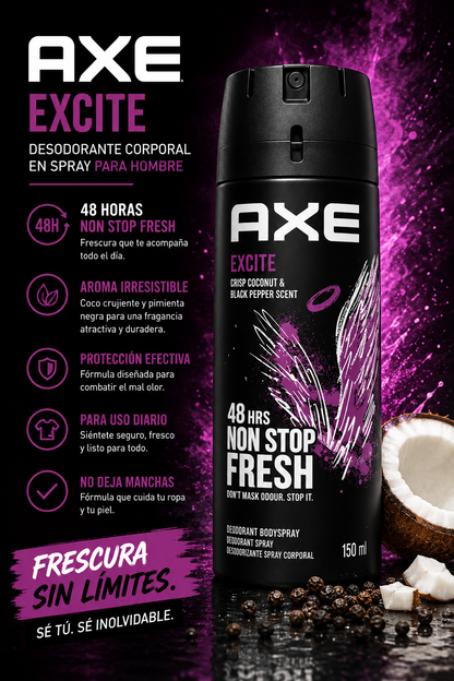 AXE- DEODORANT BODY SPRAY 150ML (1pc)