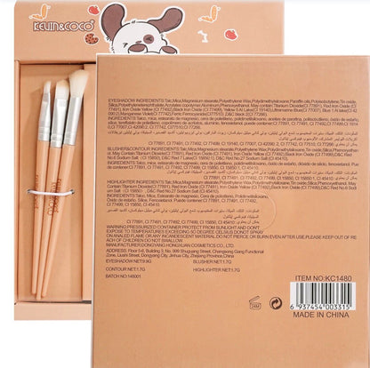 Kevin & Coco 12 Colors Eyeshadow Face Palette Nude (1pcs)