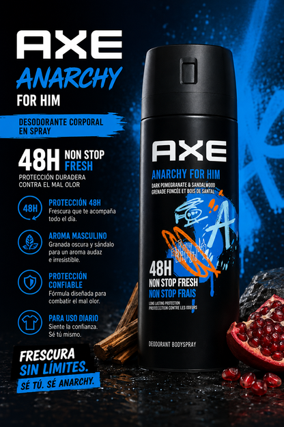 AXE- DEODORANT BODY SPRAY 150ML (1pc)