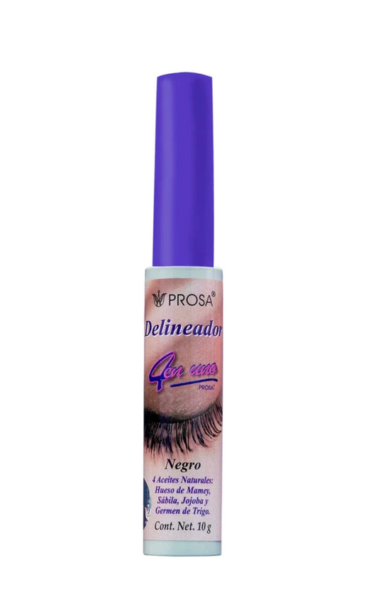PROSA- DELINEADOR NEGRO 10G (6pcs)