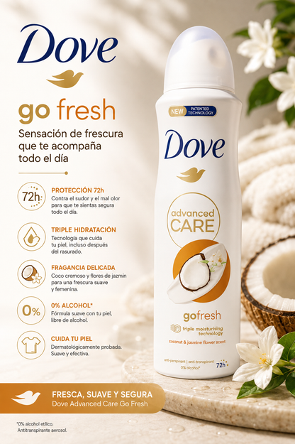 DOVE- Desodorante Chico 150ML (1pc)