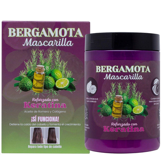 Bergamota Mascarilla Keratina (1pcs)