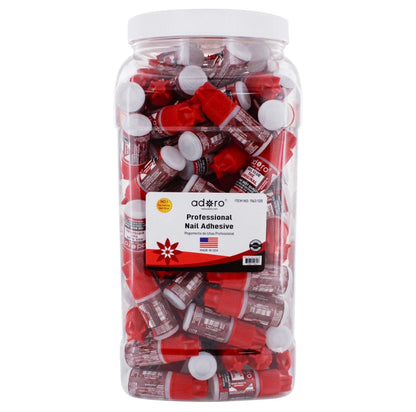Adoro- Professional Nail Adhesive 120pc/ Jar (1 Jar)