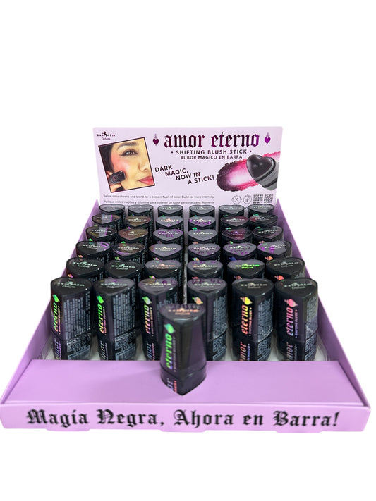 Amor Eterno Shifting Blush Stick – Dark Magic Display 36 PCS