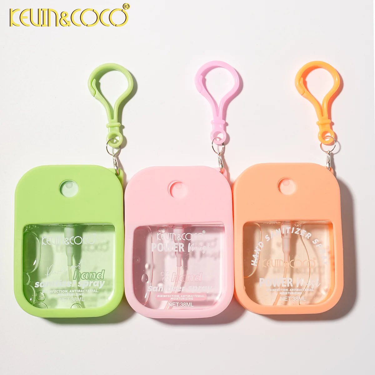 Kevin & Coco Hand Sanitizer Spray Fruit Scented.      (Display 24pcs)