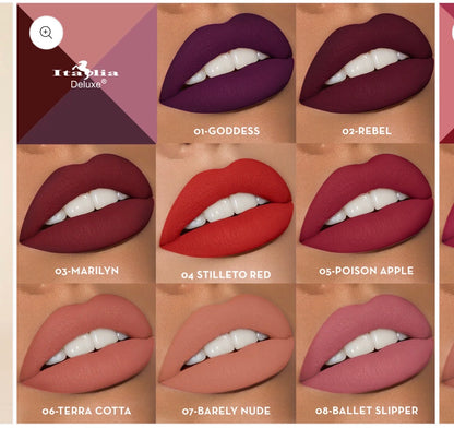 Italia Deluxe- Mousse Matte Lipstick (6pcs)