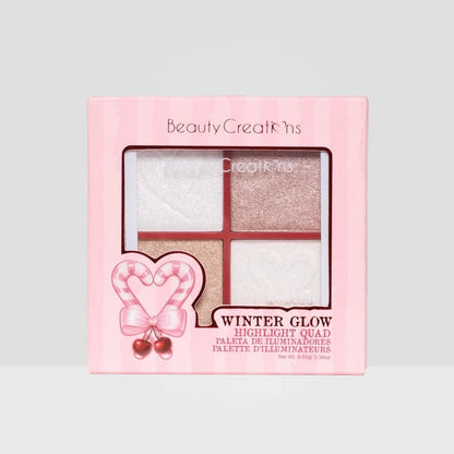 BEAUTY CREATIONS - WINTER GLOW HIGHLIGHT QUAD - (1PC)