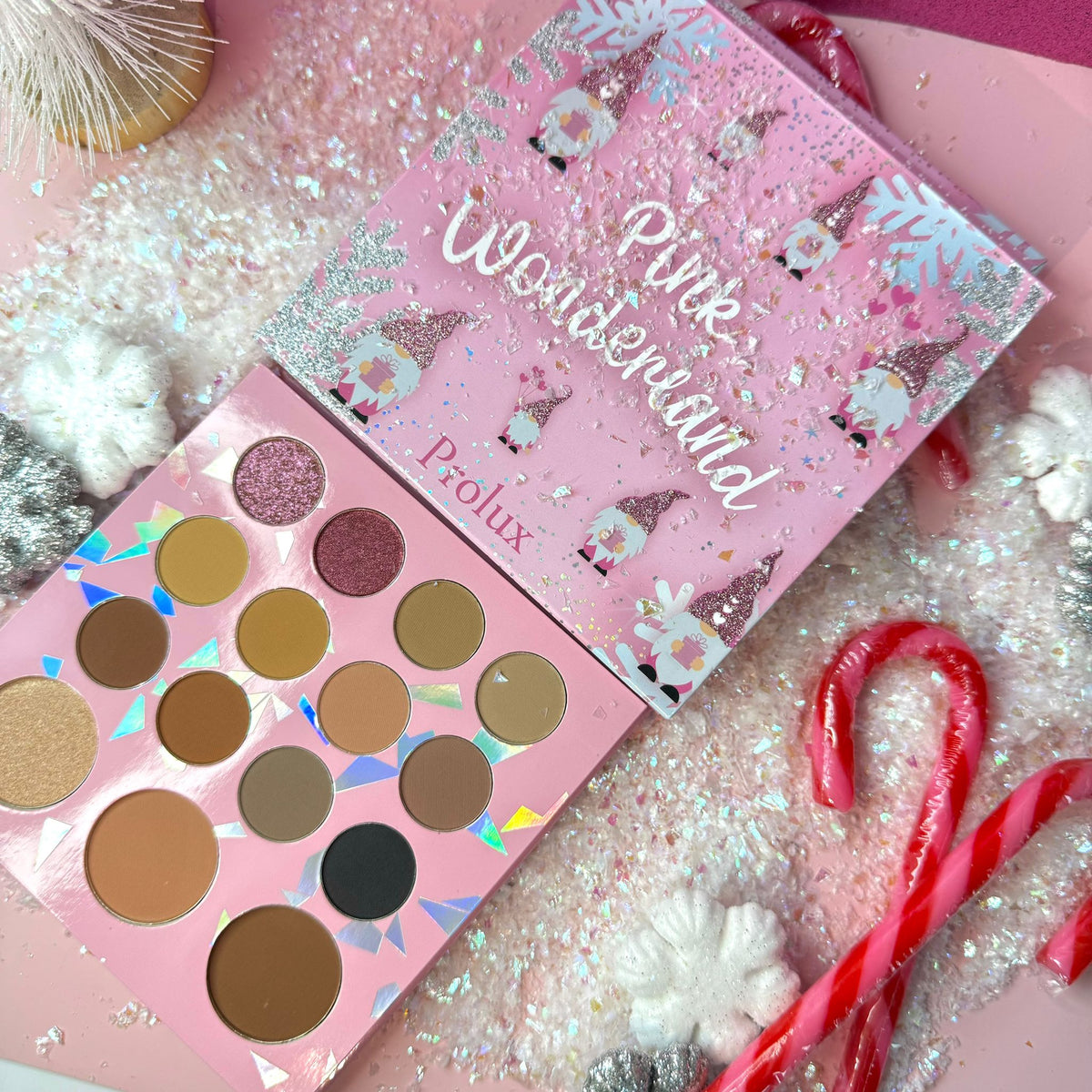 Prolux- Pink Wonderland Face Palette Display 12 pcs ( 1 Display )
