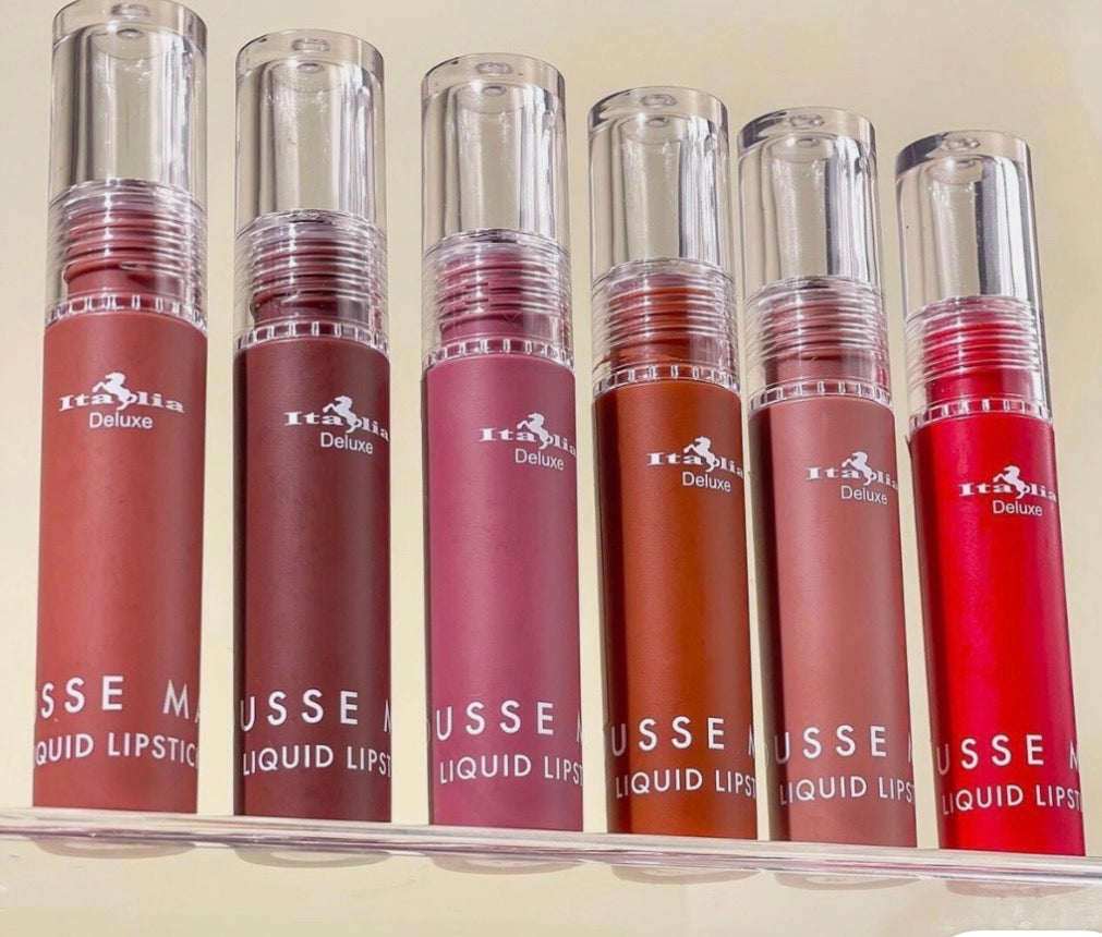 Italia Deluxe - Mousse Matte Liquid Lipstick (6pcs)