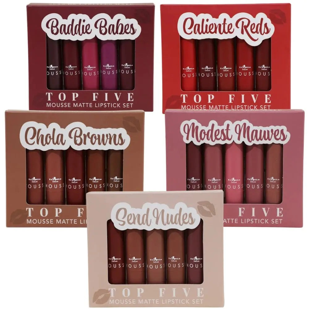 Italia deluxe - Top Five Lipstick  Set  (1 set )