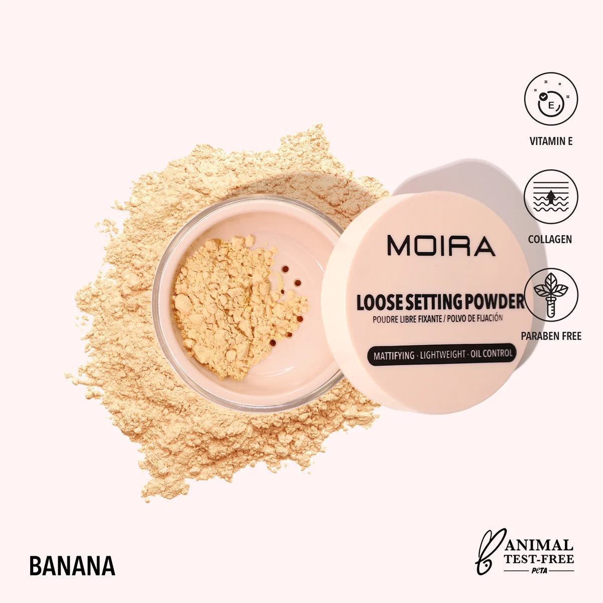 MOIRA-Loose Setting Powder (3pcs)