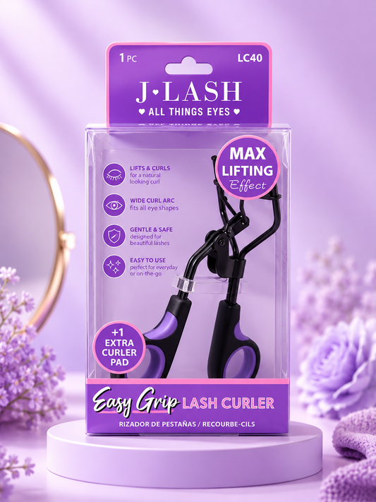 J Lash- Easy Grip Lash Curler (3pcs)
