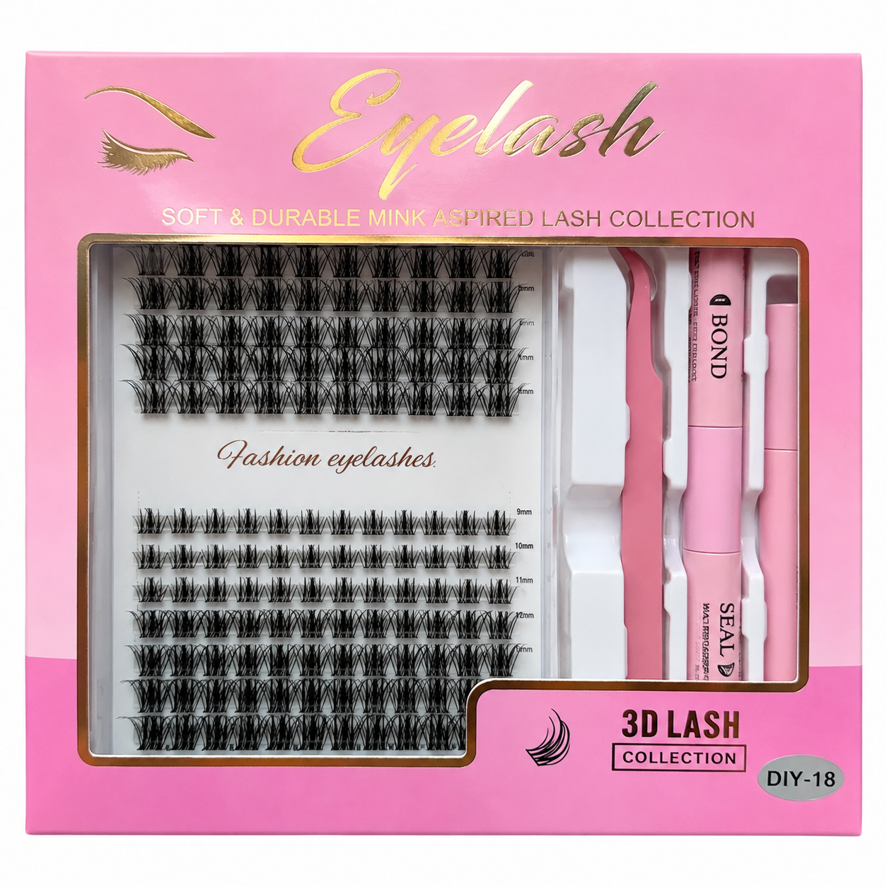 3D LASH COLLECTION DIY-P #18 (1set)