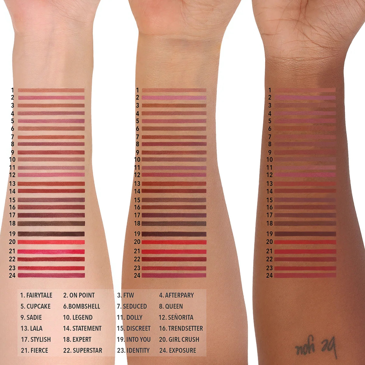 Moira- Lip Appeal Waterproof Liner (1pc)