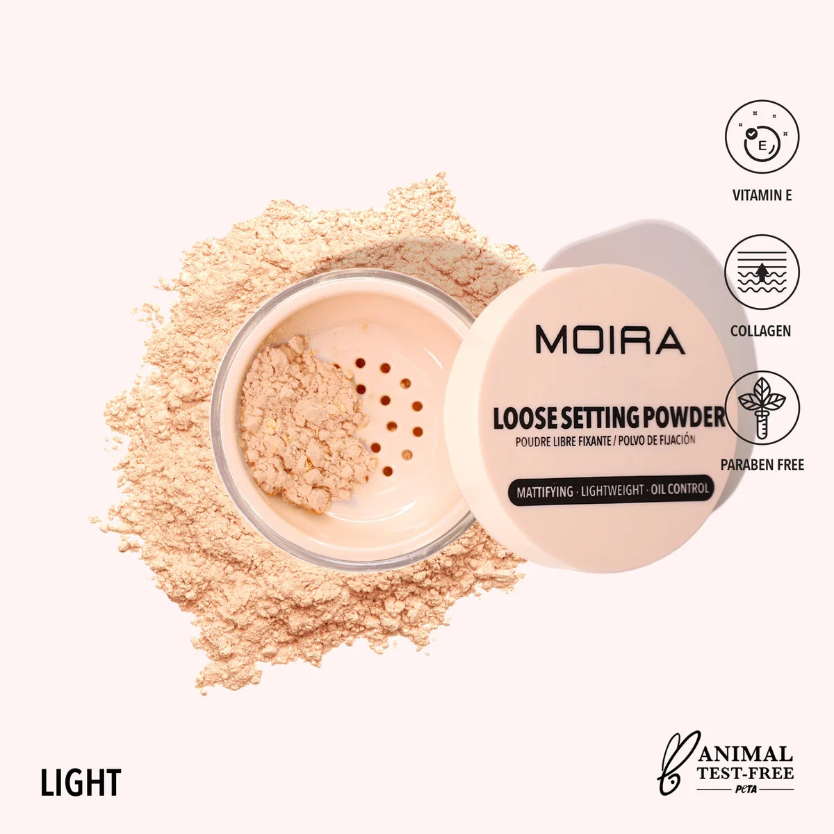 MOIRA-Loose Setting Powder (3pcs)