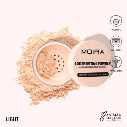MOIRA-Loose Setting Powder (3pcs)