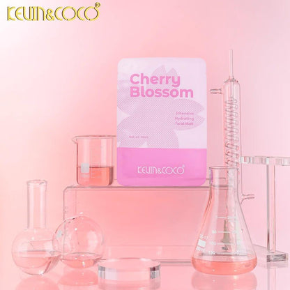 Kevin&Coco- Facial Mask Cherry Blossom (10pcs)