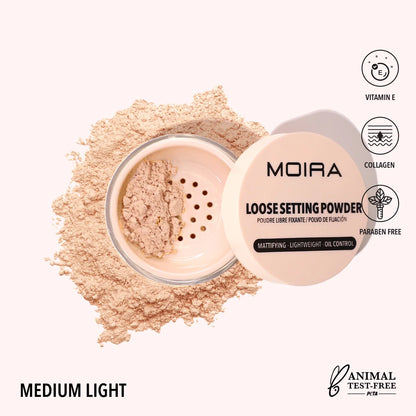 MOIRA-Loose Setting Powder (3pcs)