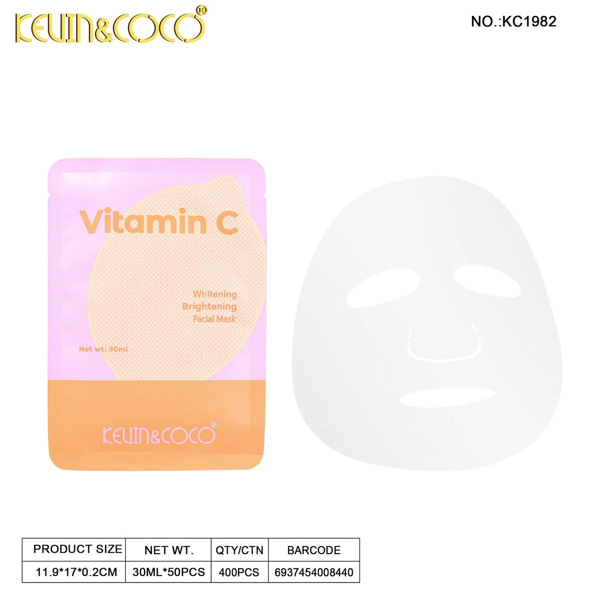 Kevin&Coco- Face Mask     Vitamin C (10pcs)