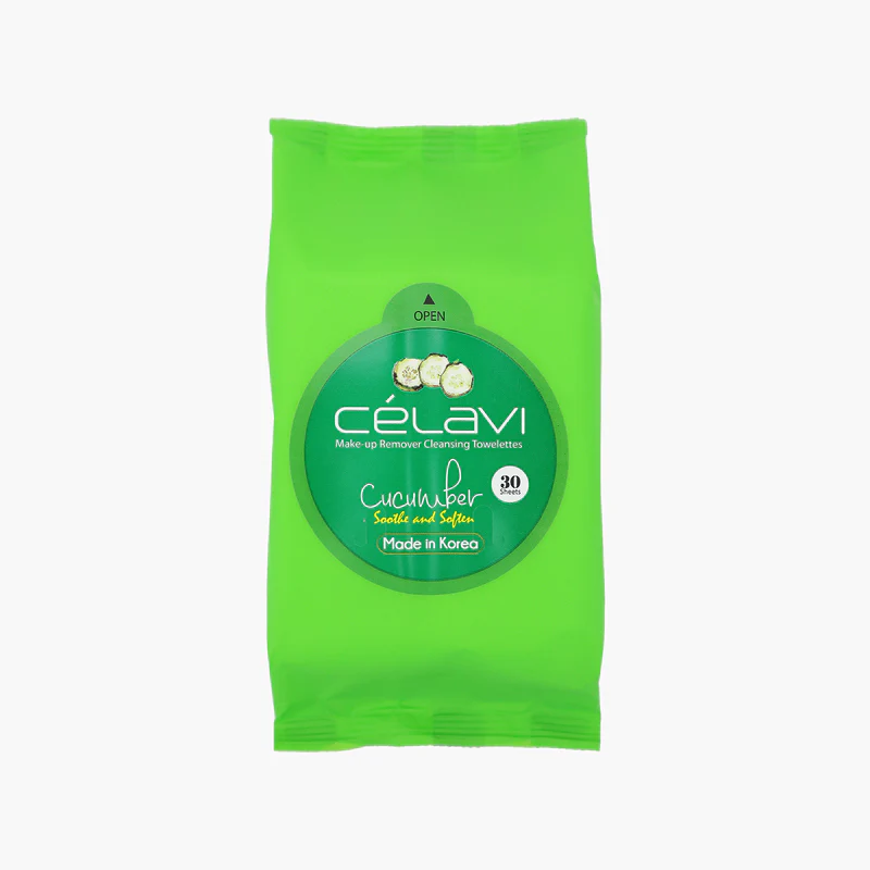 Celavi- Make up Remover Cleansing Towelettes (6pcs)