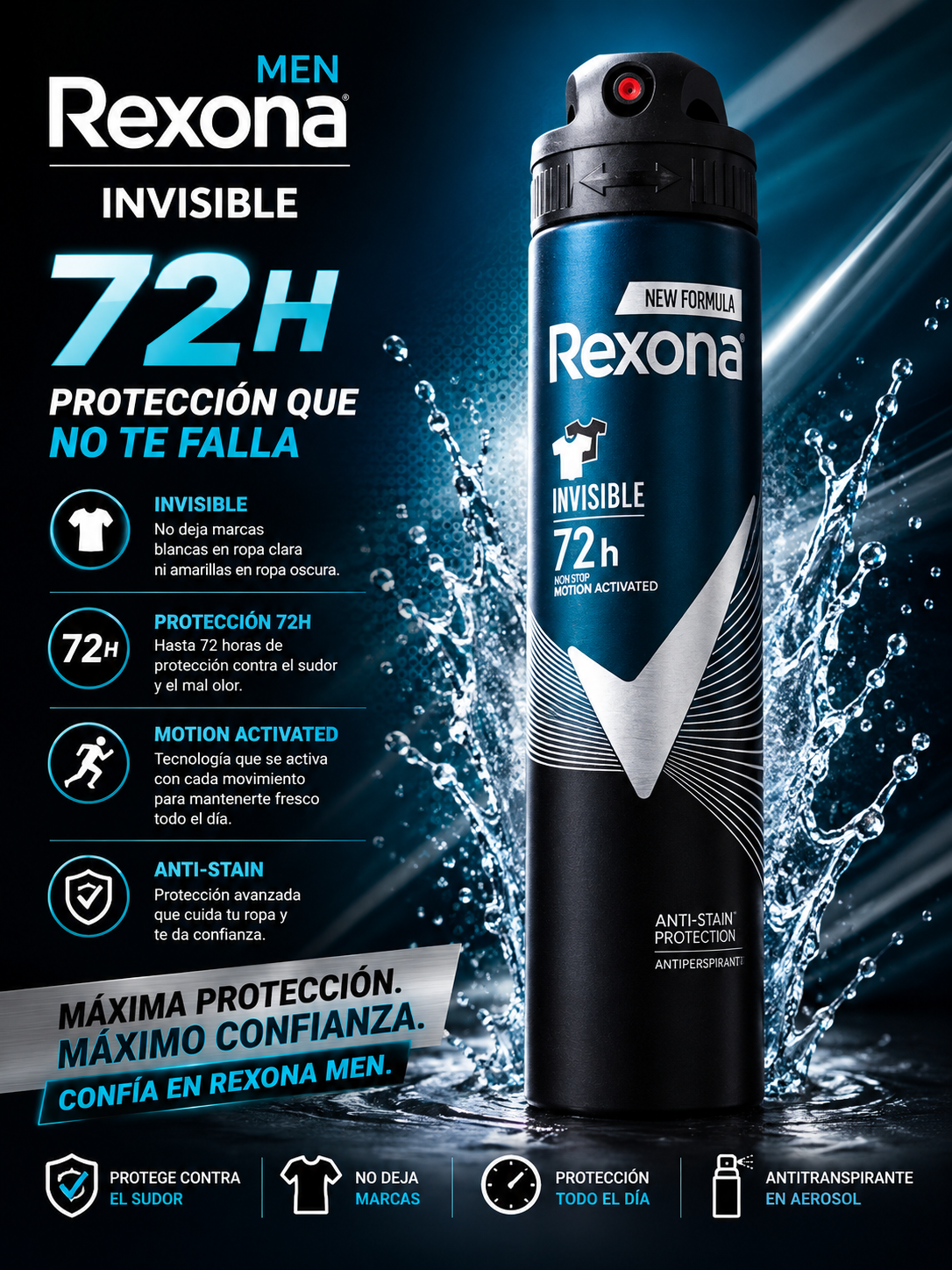Rexona- Deodorant Men 200ML (1pc)