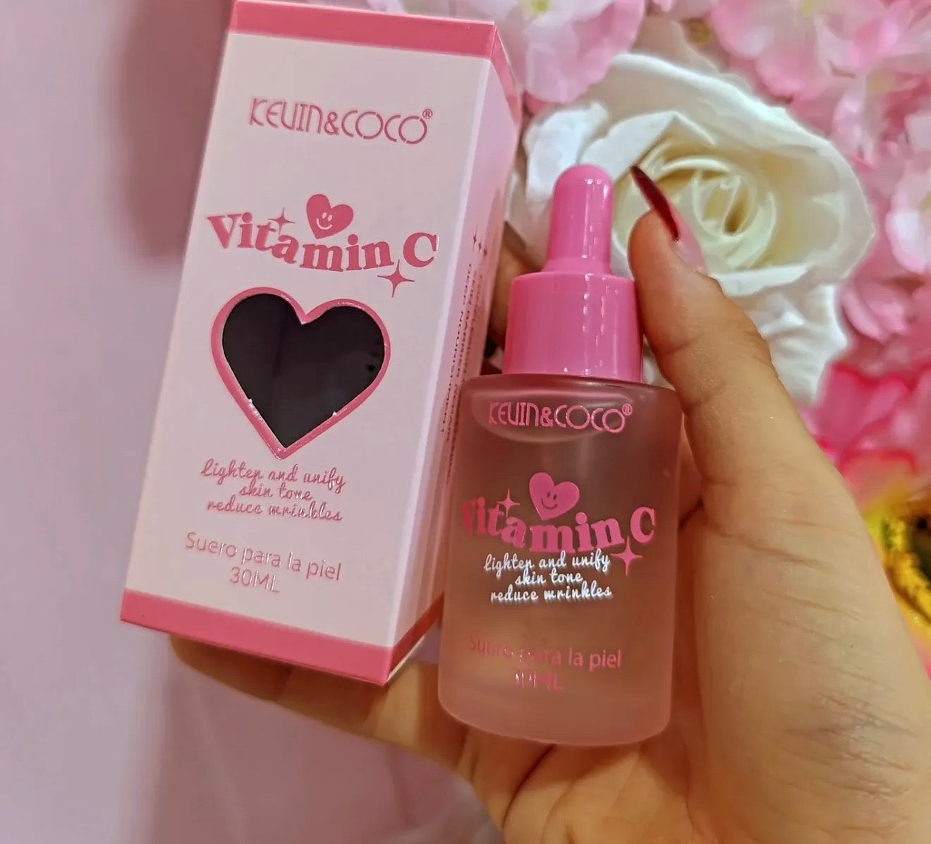 Suero Facial Vitamina C – KEVIN & COCO (30 ml) (3pcs)