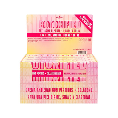 Italia Deluxe Botoxified – Anti-Aging Peptides + Collagen Cream Display 12 PCS