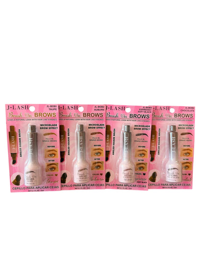 J LASH BRUSH ON BROWS (6pcs)