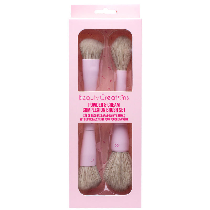 BC- Powder & Cream Complexion Brush Set (6pcs)