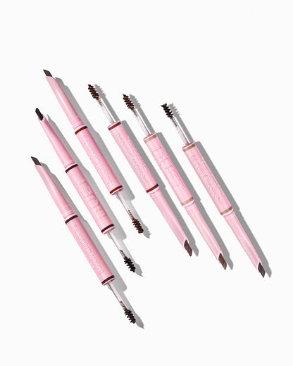 Duet Eyebrow + Brown Pencil (6pcs)