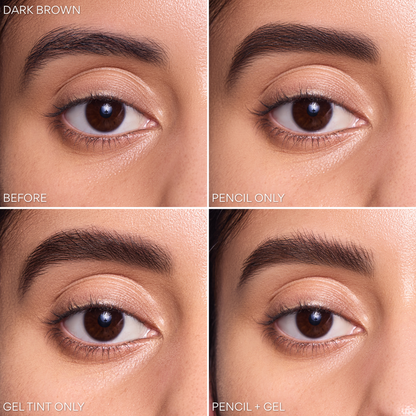 Duet Eyebrow + Brown Pencil (6pcs)