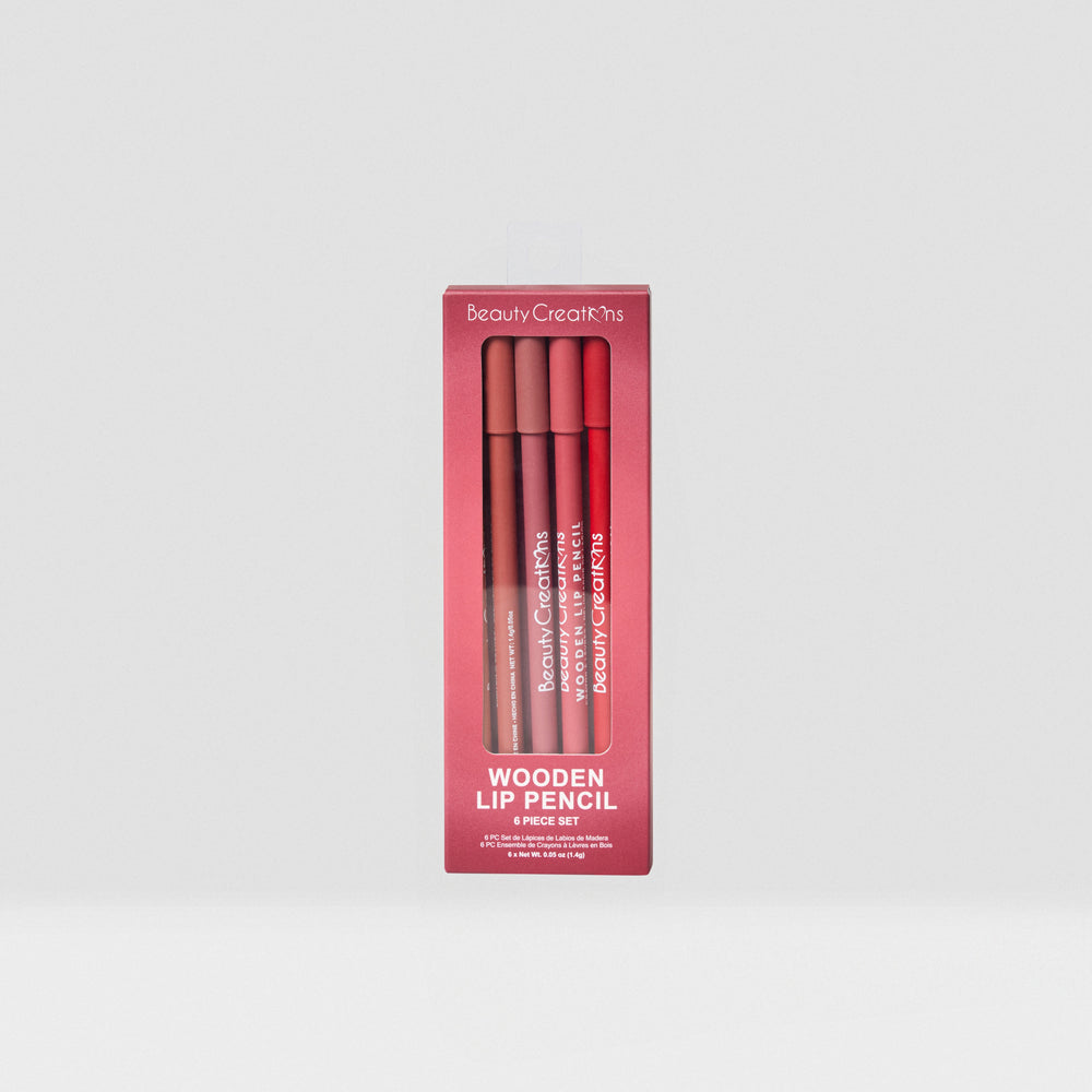 Wooden Lip Pencil(3 sets)