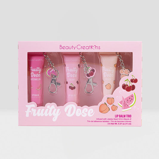 Fruity Dose Lip Balm Trío Set(6pcs)