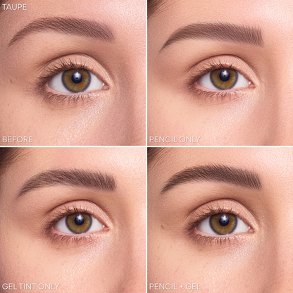 Duet Eyebrow + Brown Pencil (6pcs)