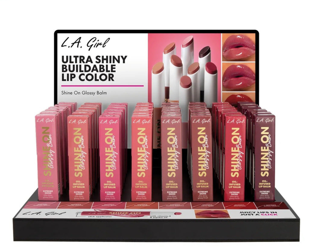 Shine On Glossy Balm Display (48 pcs)